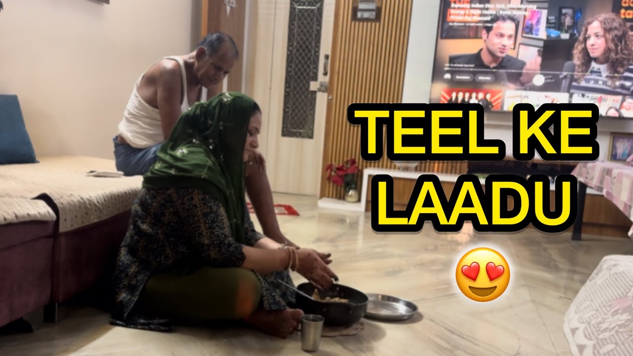 Sankranti Par Teel Ke Laadu 😍❤️
