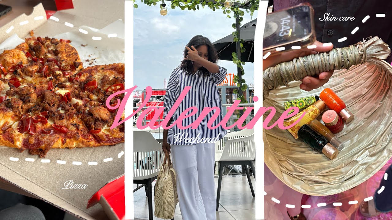 වැලන්ටයින් | mini vlog | busy weekend | 💕