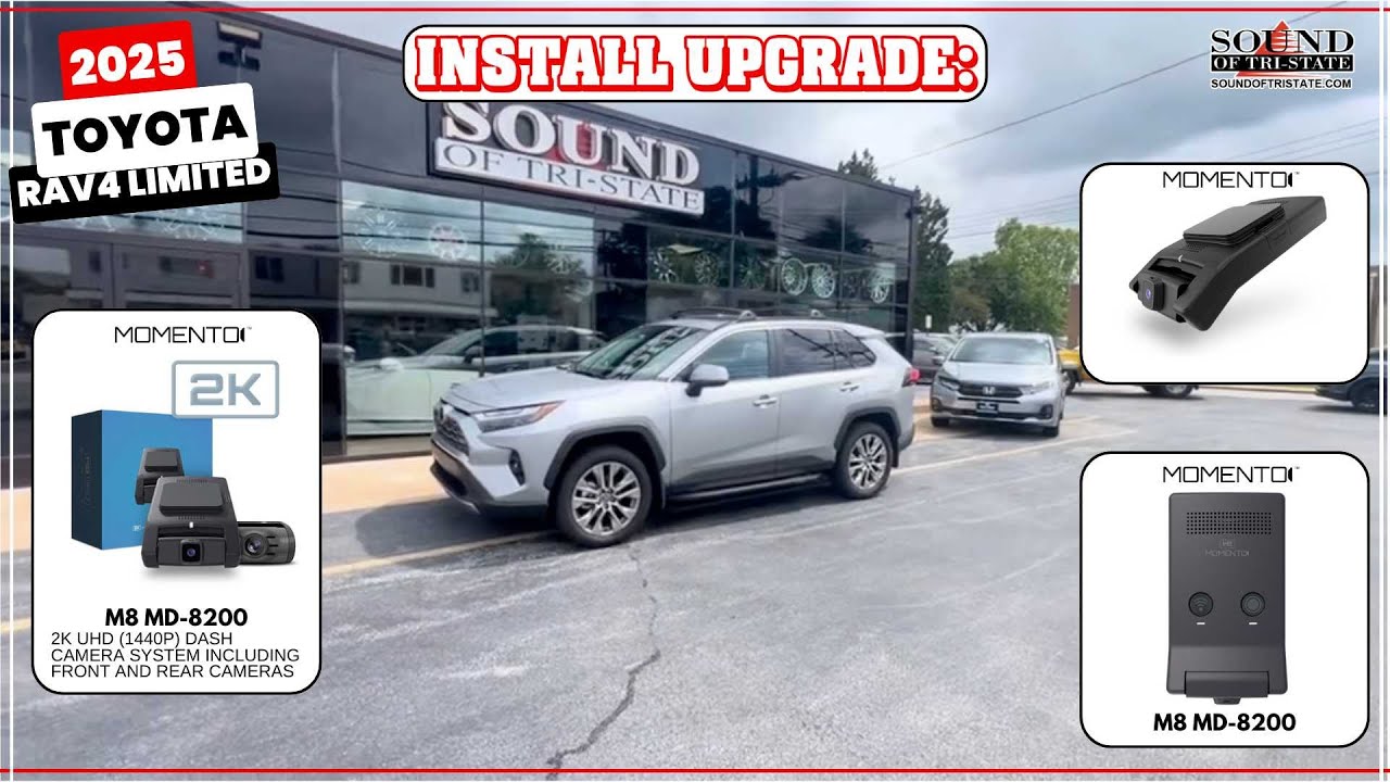 2025 Toyota RAV4 Limited | M8 MD-8200 Backup Camera Upgrade for Full Vehicle Protection