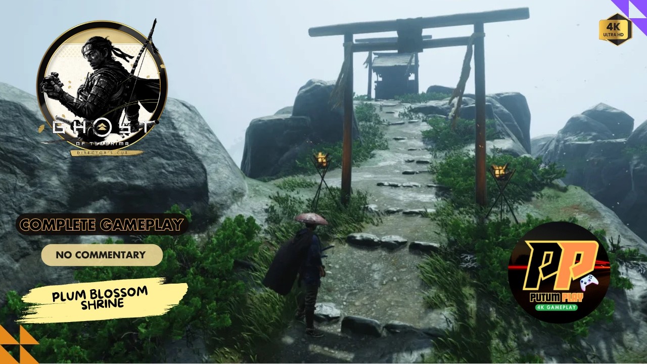 Ghost of Tsushima - Plum Blossom Shrine &ndash; Full Walkthrough (4K, No Commentary)⛩️
