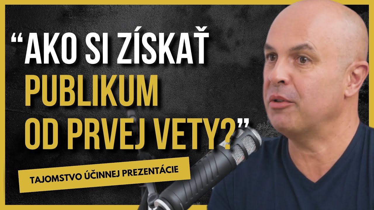 Tajomstvo Úspešnej Prezentácie - Ako prezentovať, aby ťa ľudia počúvali 🔑 [Peter Sasín Podcast]