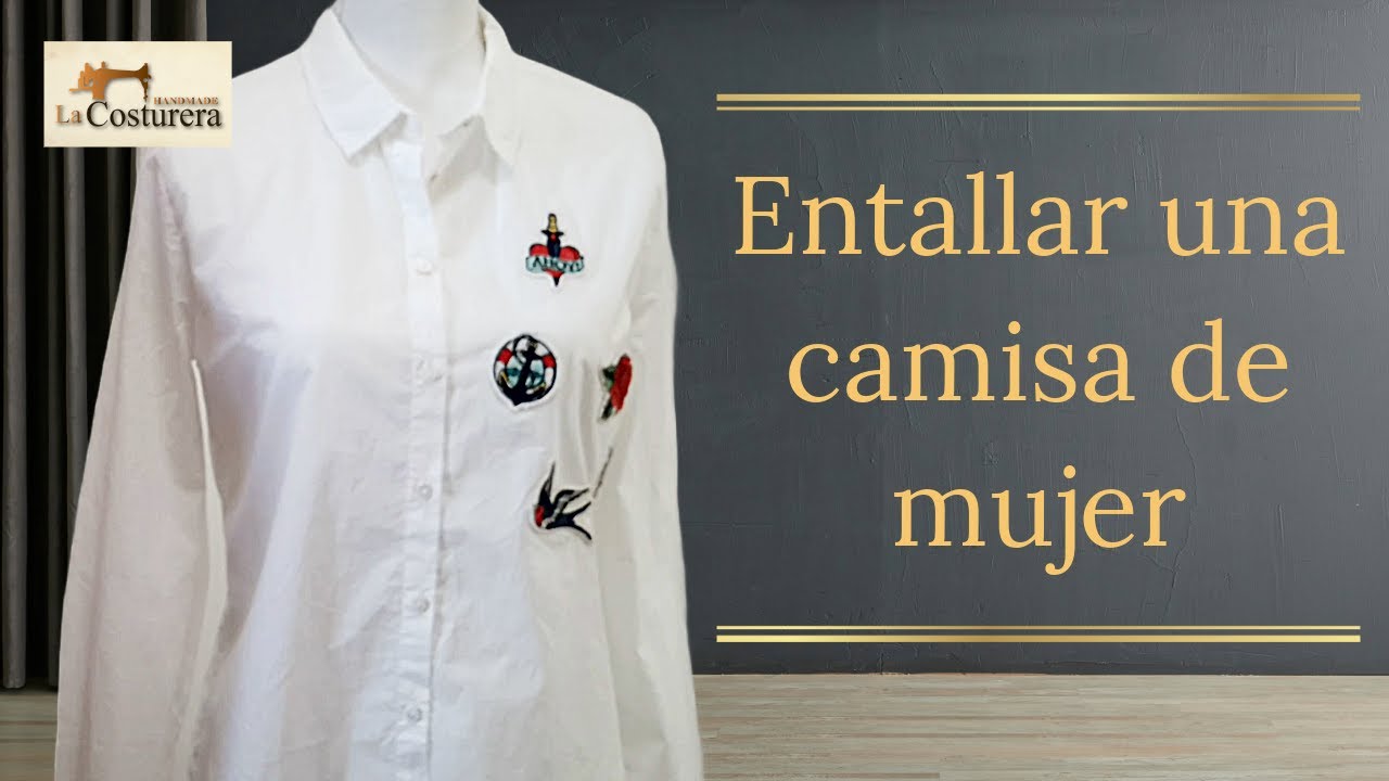 Cómo Entallar una Camisa de Mujer | Ajuste Perfecto a Tu Cuerpo | DIY Costura Fácil
