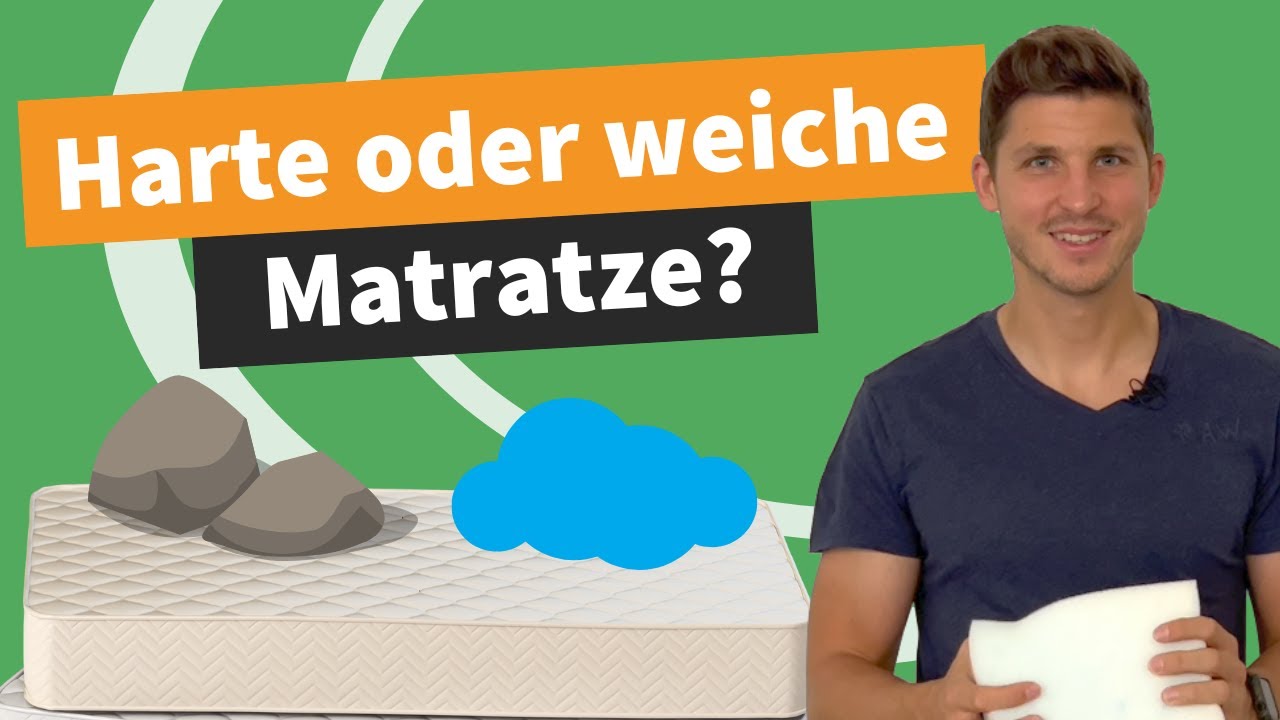 Harte oder weiche Matratze - Was ist gesünder? ✅