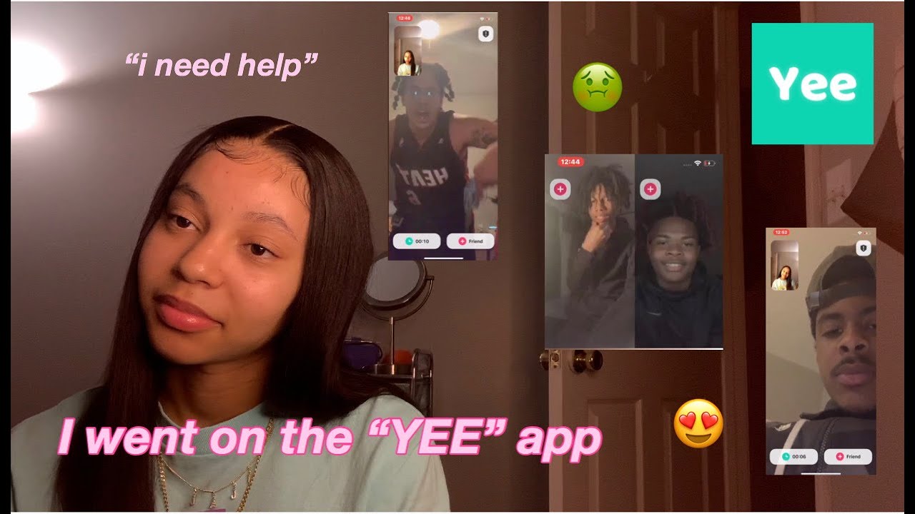TRYING OUT THE NEW MONKEY APP *YEE*