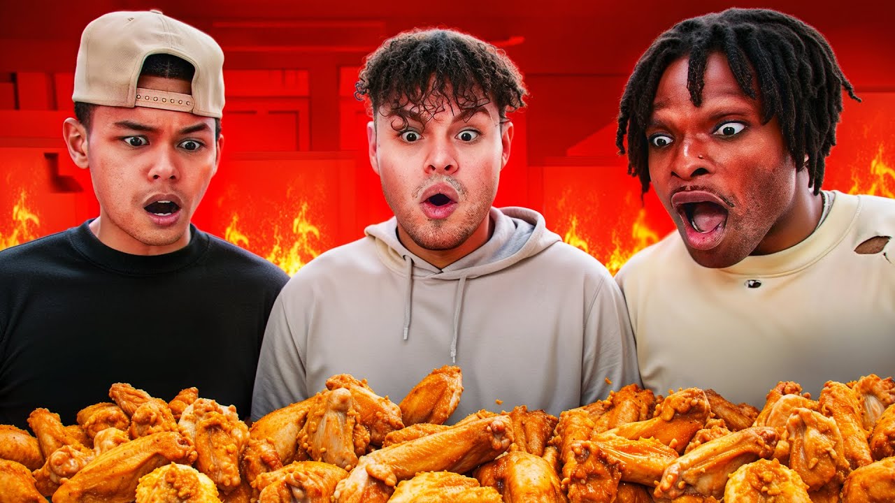 First To Finish SPICY HOT WINGS Wins $10,000 CASH!