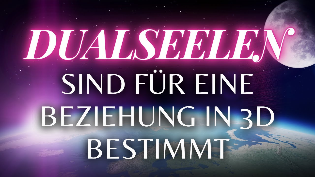 Vergiss die Spirituelle Ebene: Deine Dualseele Gehört Hier In 3D Zu Dir!