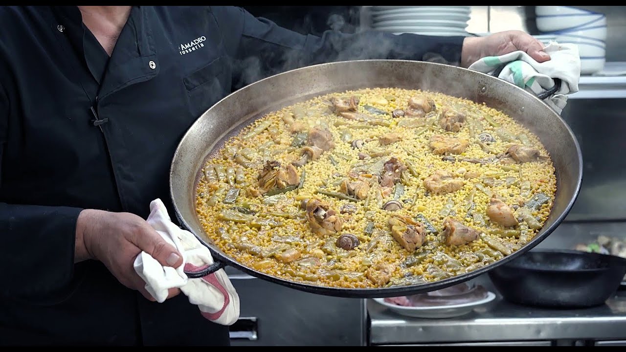 Paella Valenciana en CAZUELA, una manera rápida para entresemana!!