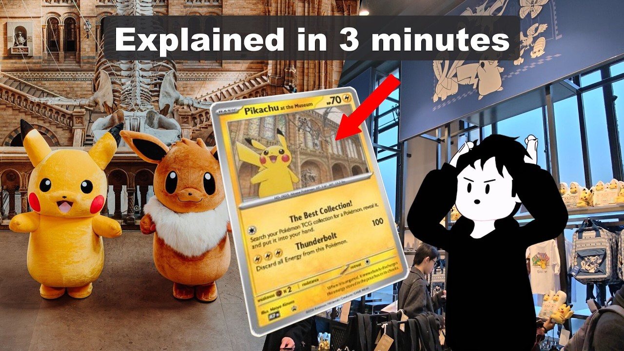 The Pok&eacute;mon Collab with the London Natural History Museum explained in 3 minutes