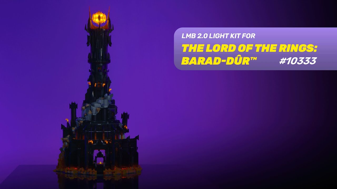 LIGHT MY BRICKS - The Lord of the Rings: Barad-dur 10333