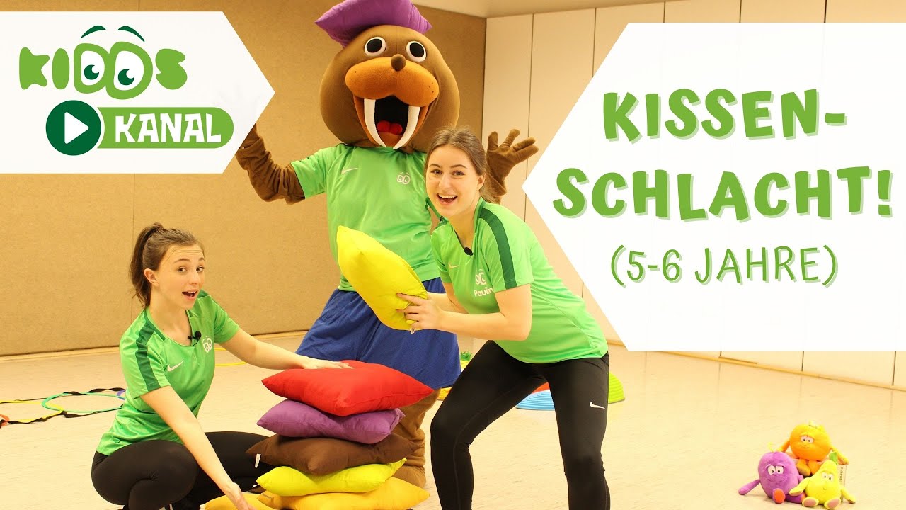 #04 Kindersport 🤭 | 5-6 Jahre | Kissenschlacht!