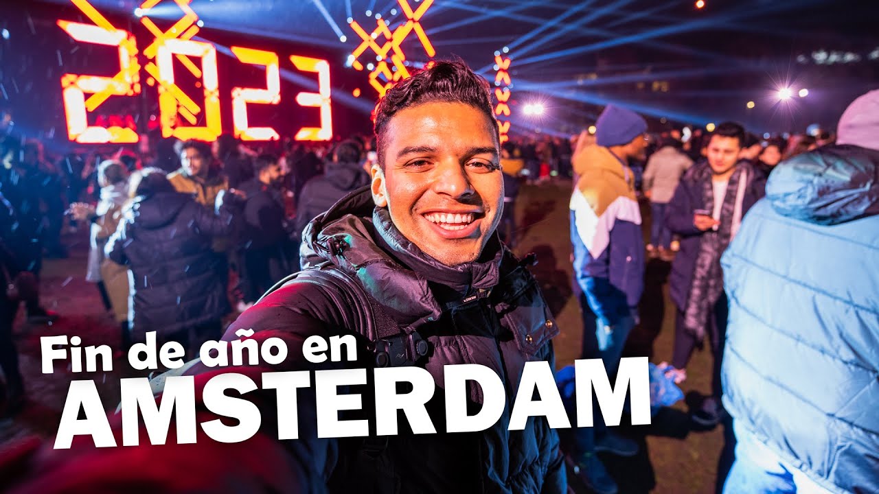 LOCURA!! ASÍ es un FIN DE AÑO en Amsterdam