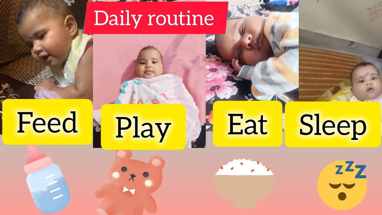 7 Month Old Baby Routine | Feeding, Play & Sleep Schedule#babyroutine#dailyvlog#reallife.
