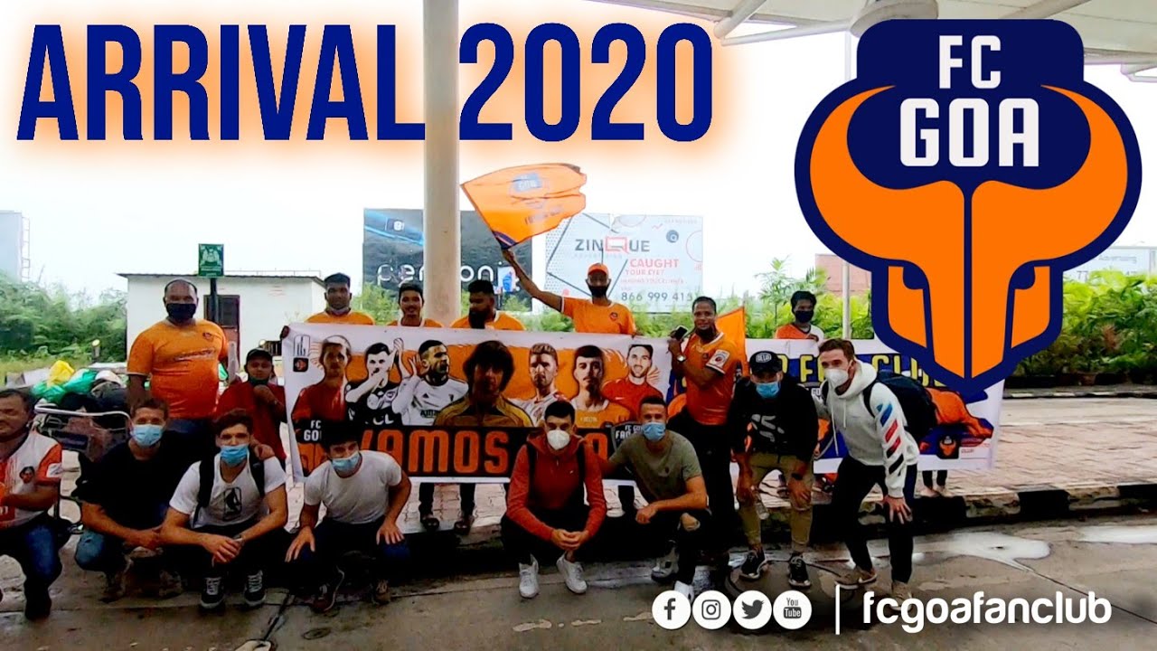 FC Goa Arrival 2020 | FC Goa Fan Club Welcome the Spanish Gaurs