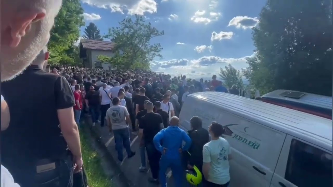 20 HILJADA LJUDI NA DZENAZI BENJAMINA SPAHOVIĆA? JAOCI I VRISAK PORODICE