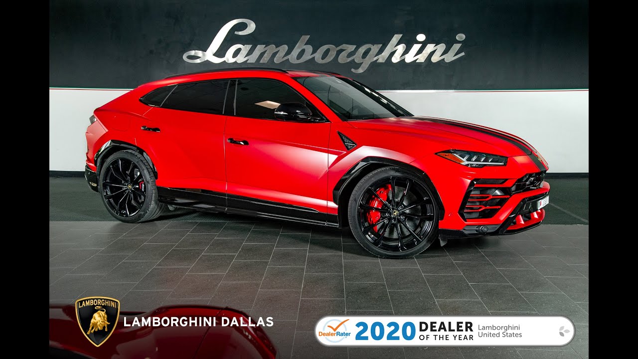 2019 Lamborghini Urus Rosso Mars LC630