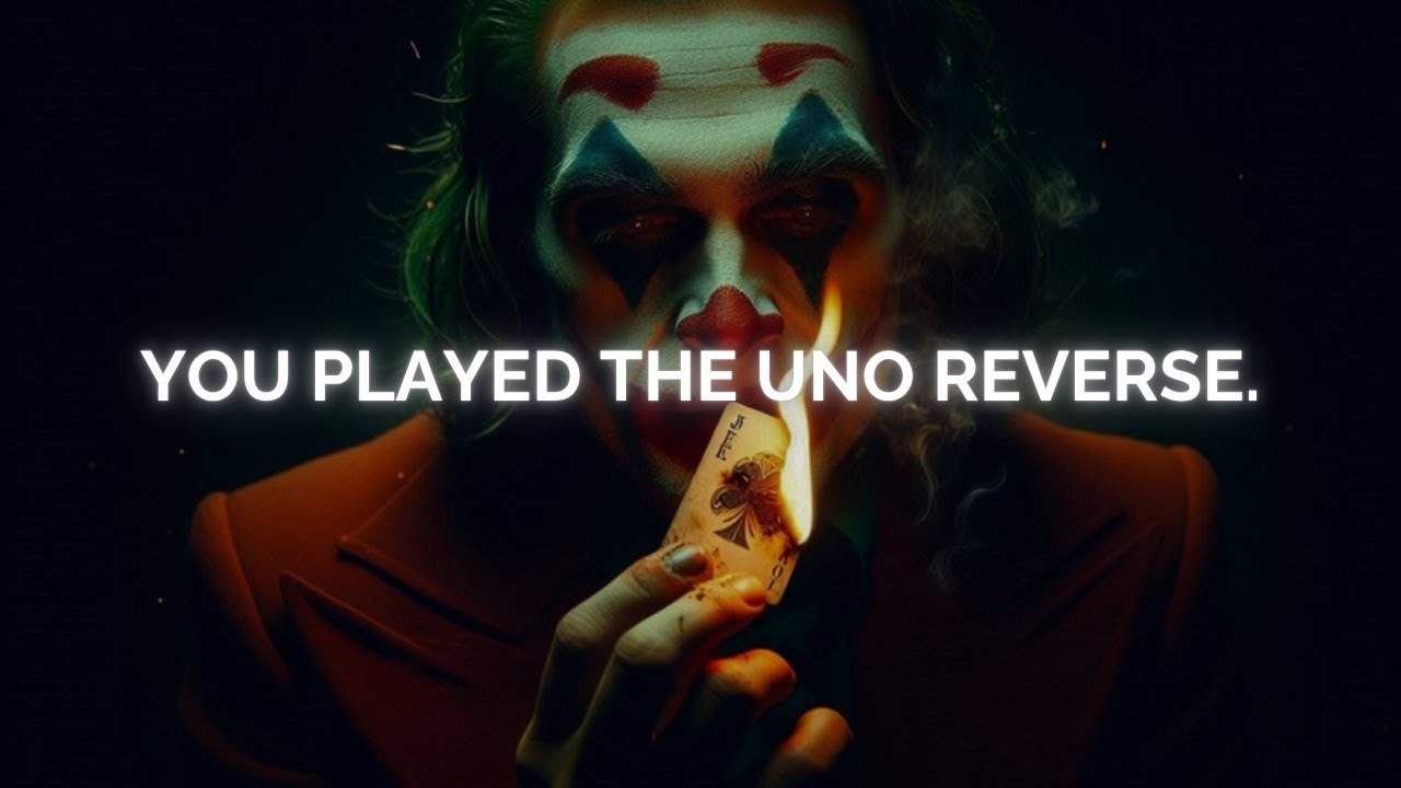 Their Plan was Flawless until You Pulled the One Move They Feared - Joker Speech (Dark Motivation)