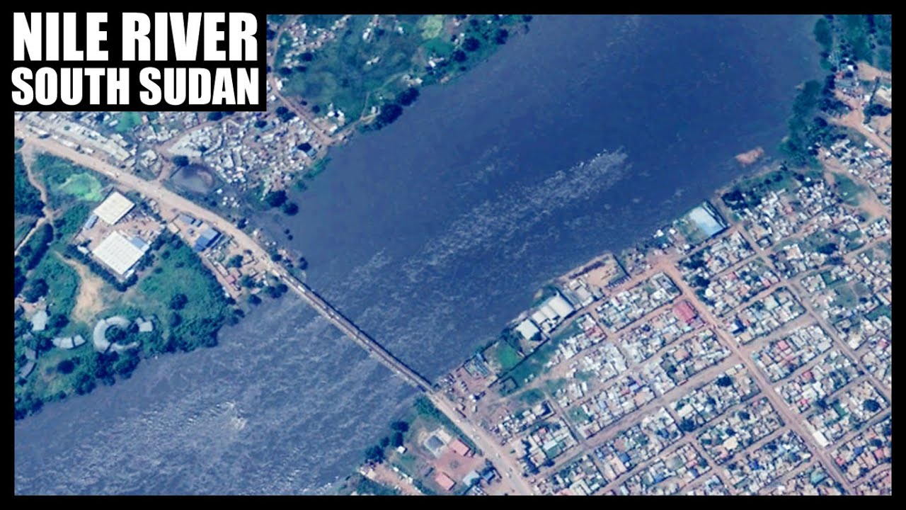 Nile river in South Sudan. virtual tour of Nile river in South Sudan.