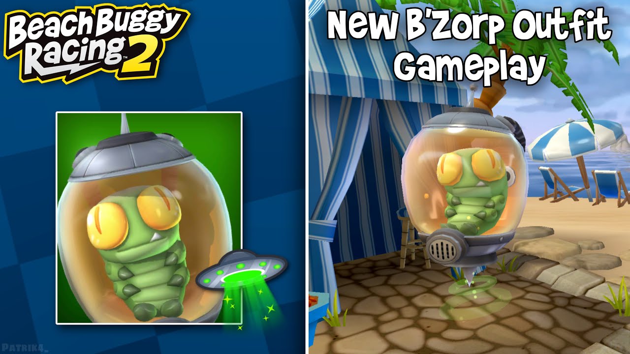 New B’zorp Outfit Gameplay • Beach Buggy Racing 2
