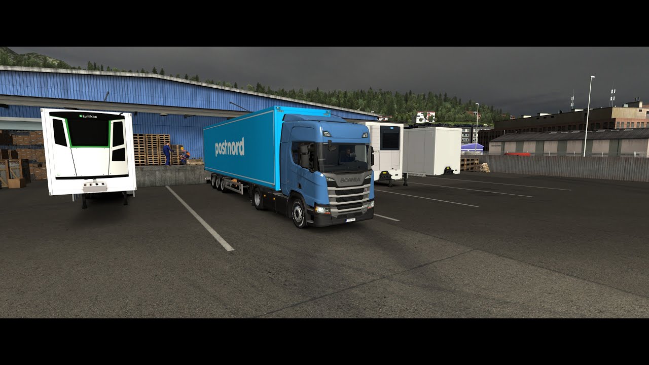 (4K) ETS 2 Bergen (NO) - Frederikshavn (DK) - NaturaLux