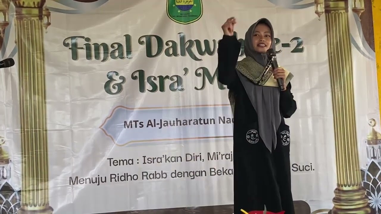 Pidato Terbaik Kelas IX B - Mayidah Cahyani 