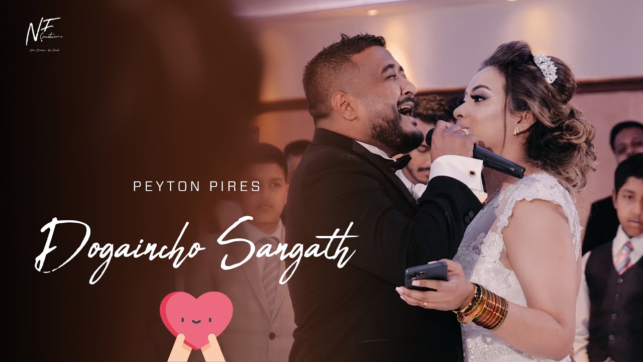 Groom Sings For His Bride | Dogaincho Sangath | Konkani Wedding Song  | Peyton Pires