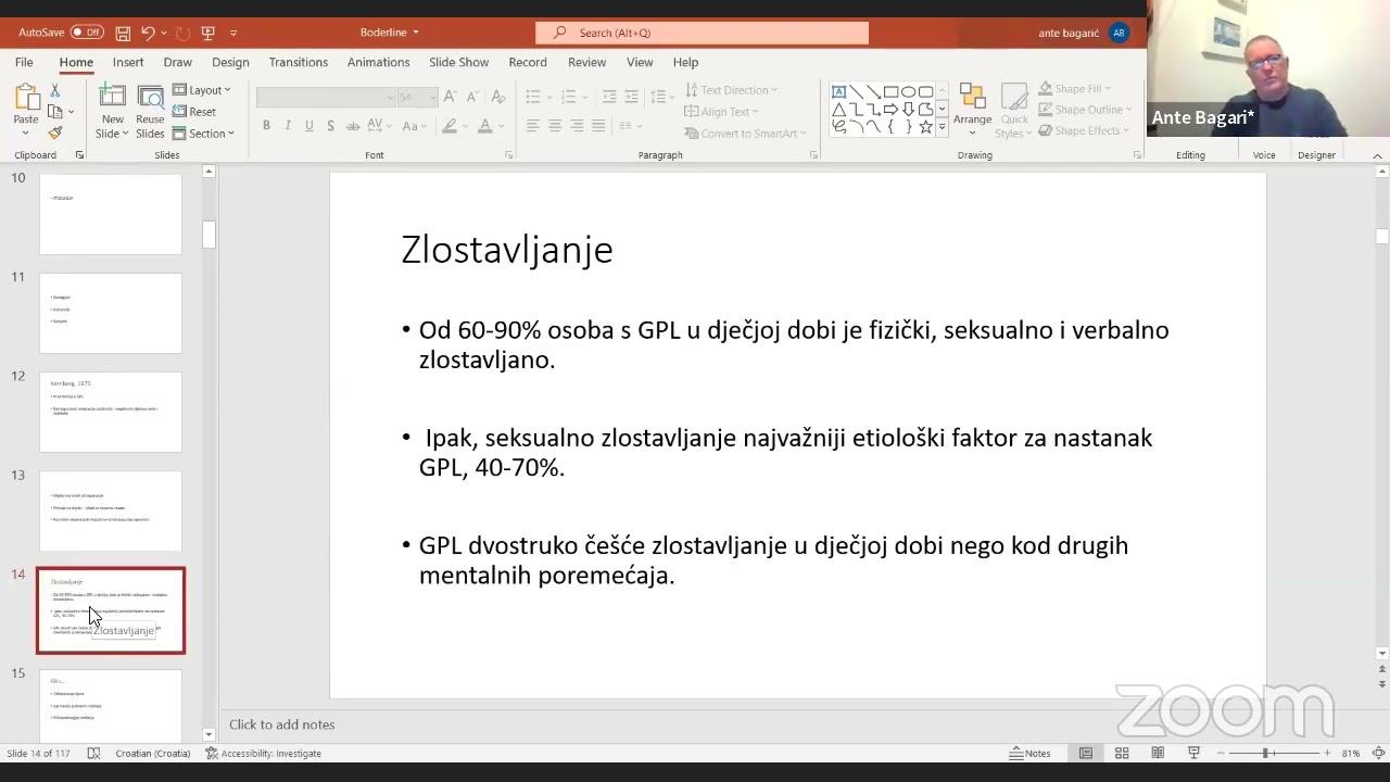 Predavanje 'Što je granični poremećaj ličnosti'