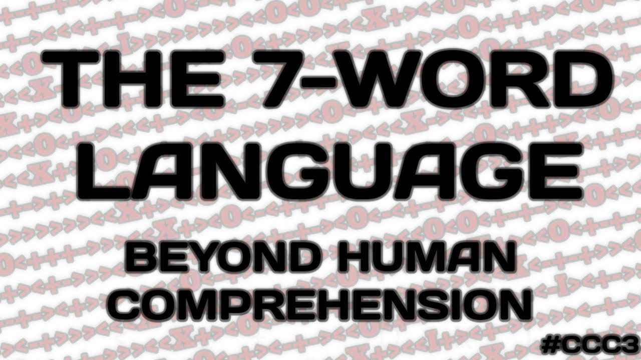 IO — The 7-Word Language Beyond Human Comprehension (Cursed Conlang Circus 3 Submission)