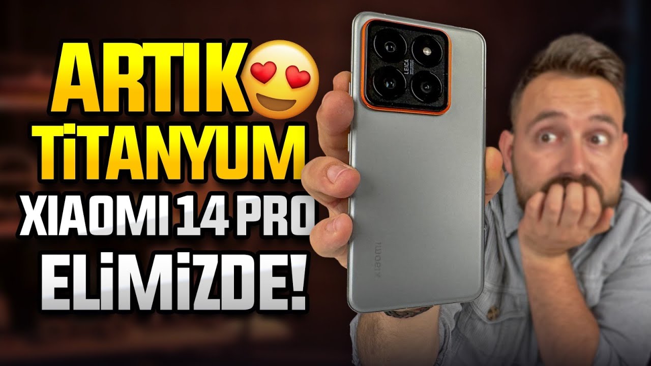 Tamamen Titanyum Xiaomi 14 Pro kutu açılımı! - Daha ötesi yok! 😍