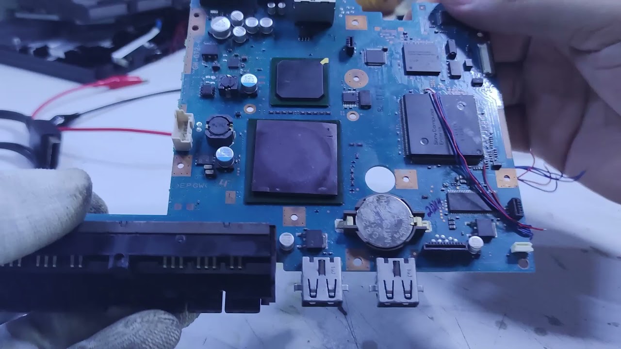 Playstation 2 V6 Caiu no chão, Ficou sem sinal de áudiovídeo e travado