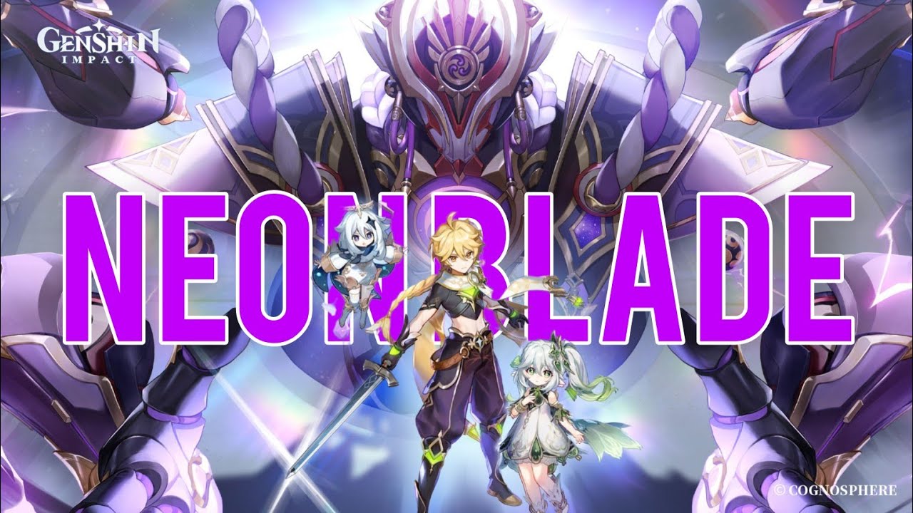 Scaramouch VS Nahida & Traveller | Neon Blade | Genshin Edit (Sumeru Archon Quest Spoilers)