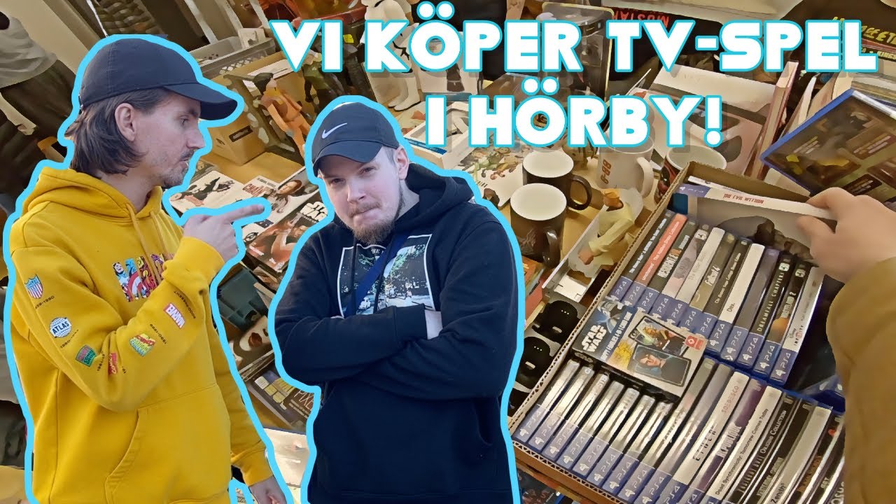 MASSOR MED TV-SPEL & LEKSAKER PÅ NÖRDLOPPIS! Nörderiet | På Jakt Episod 31