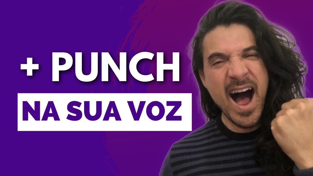 Técnica pra ter mais potência vocal e extensão.
