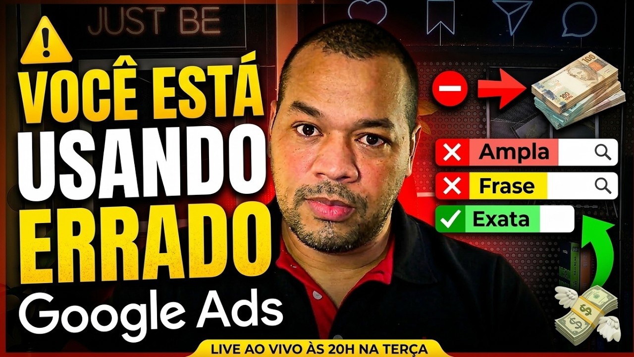 Correspondência de Palavras-Chave no Google Ads: O Erro Que Faz Você Perder Dinheiro!
