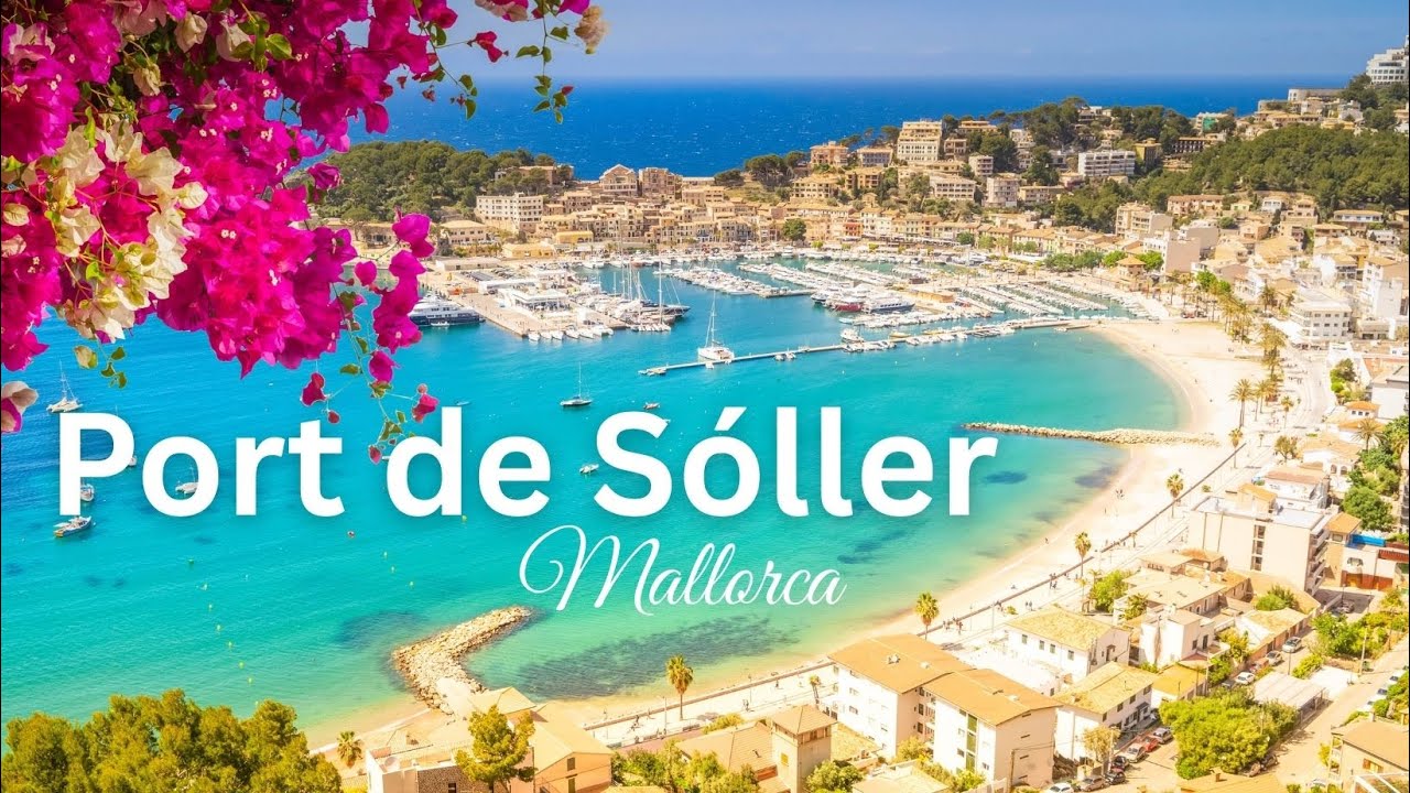 Port de Sóller Mallorca 🌊 Wintervibes am Hafen | Bucht, Promenade & Straßenbahn (4K)