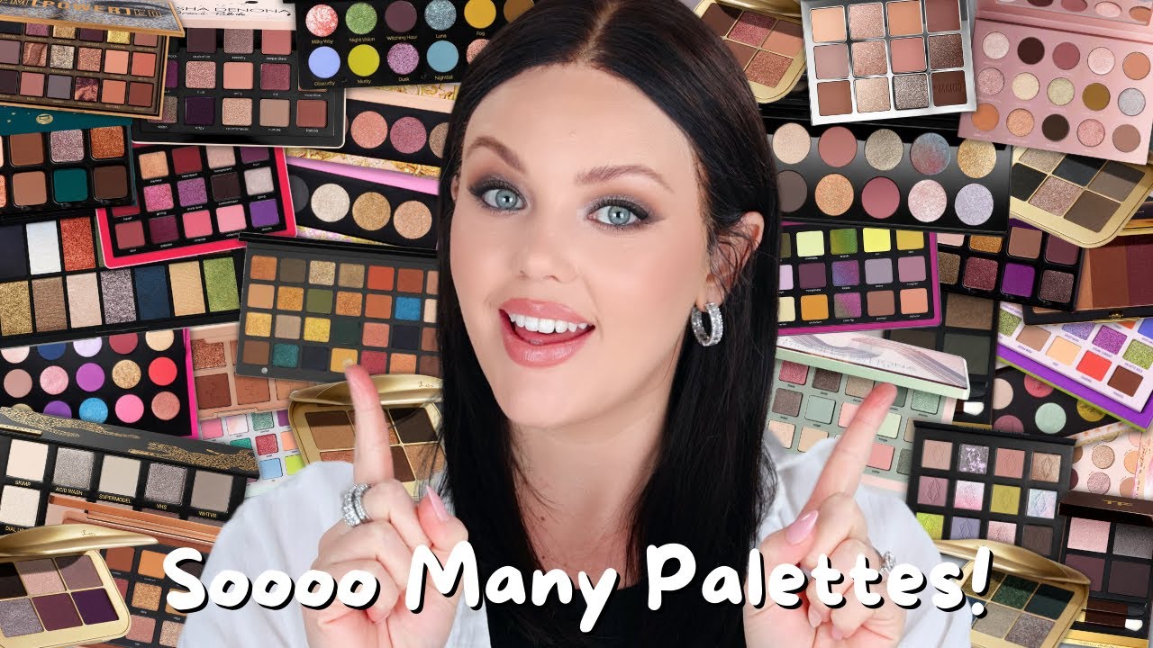 Ranking Every Single Eyeshadow Palette I Tried In 2022