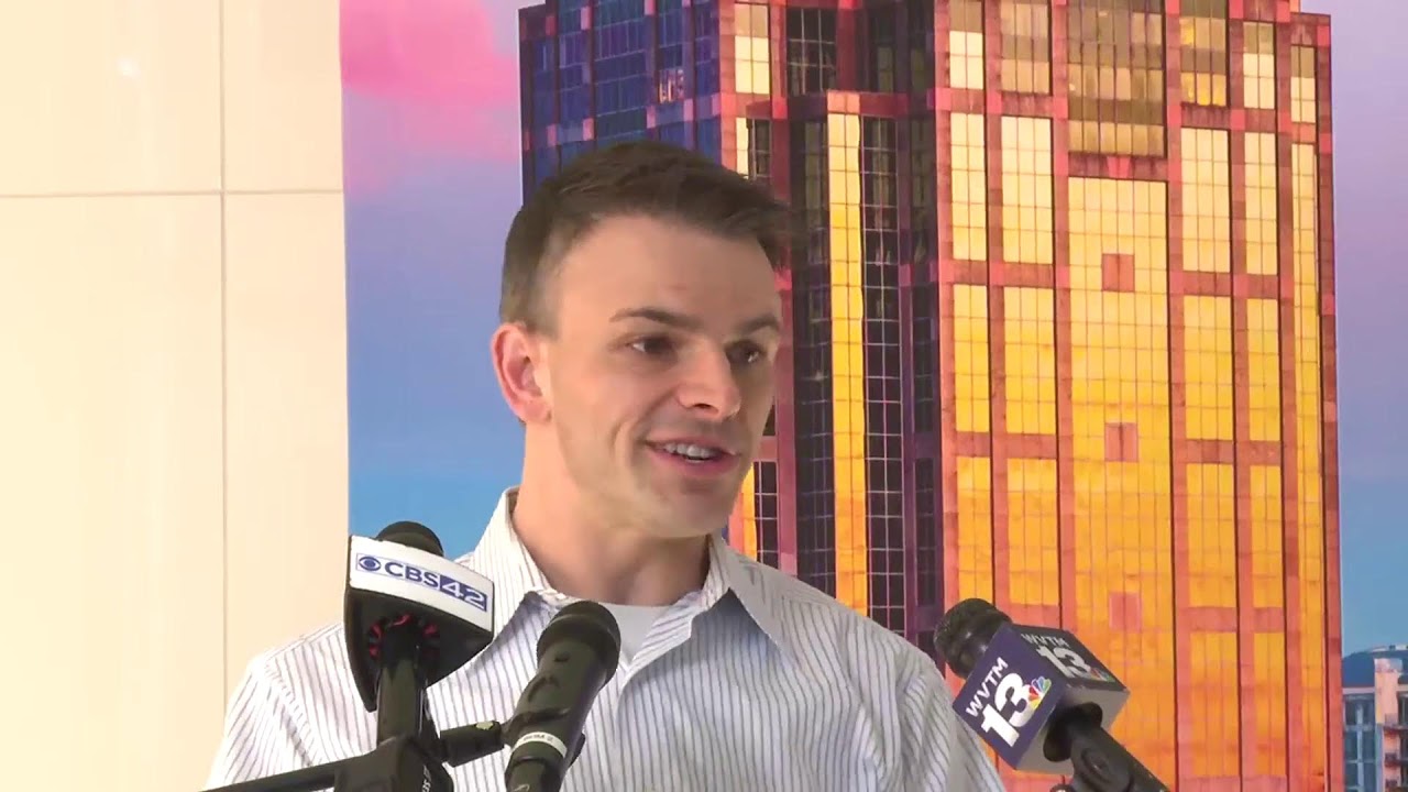Birmingham Airport News Conference on new travel option