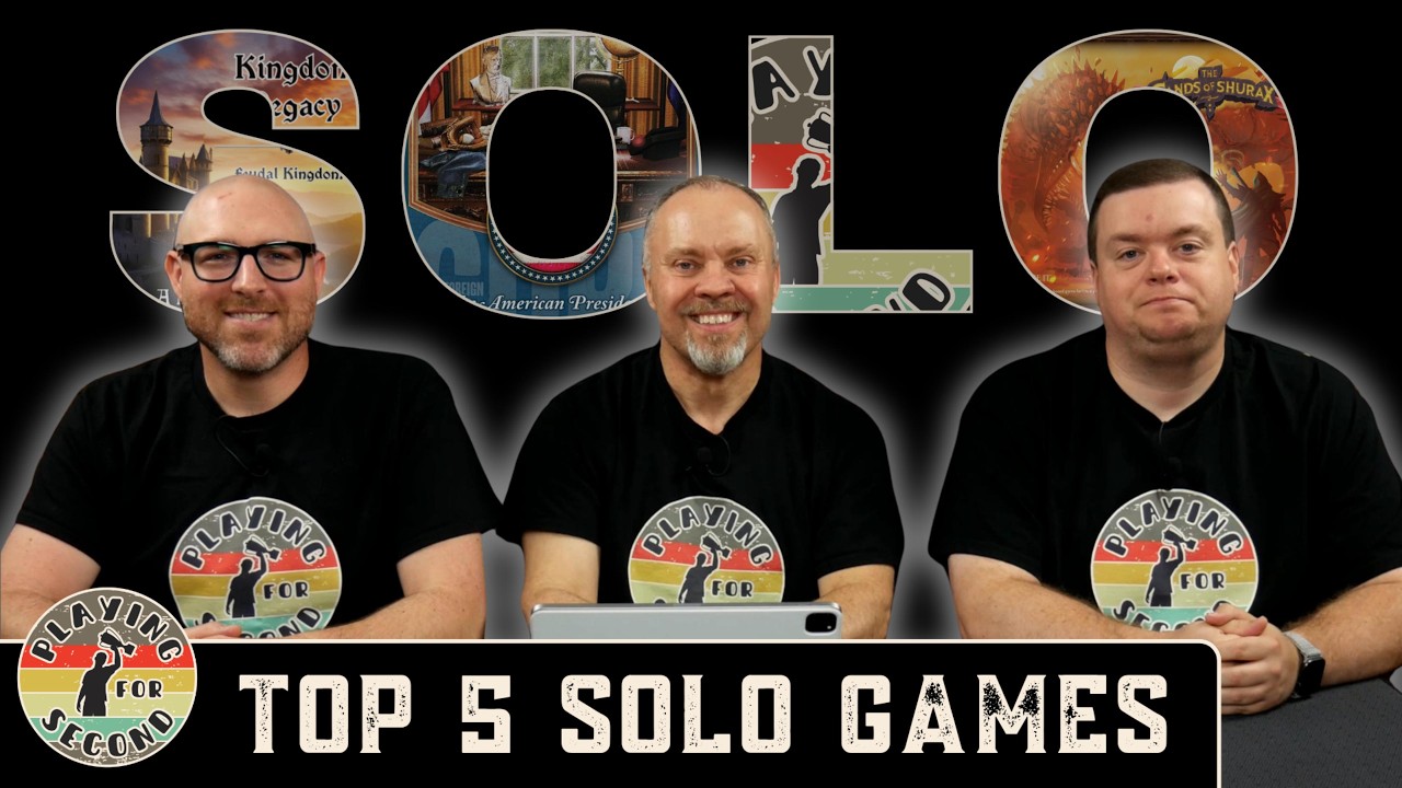 No Friends Needed | Our Top 5 Solo Board Games of All Time