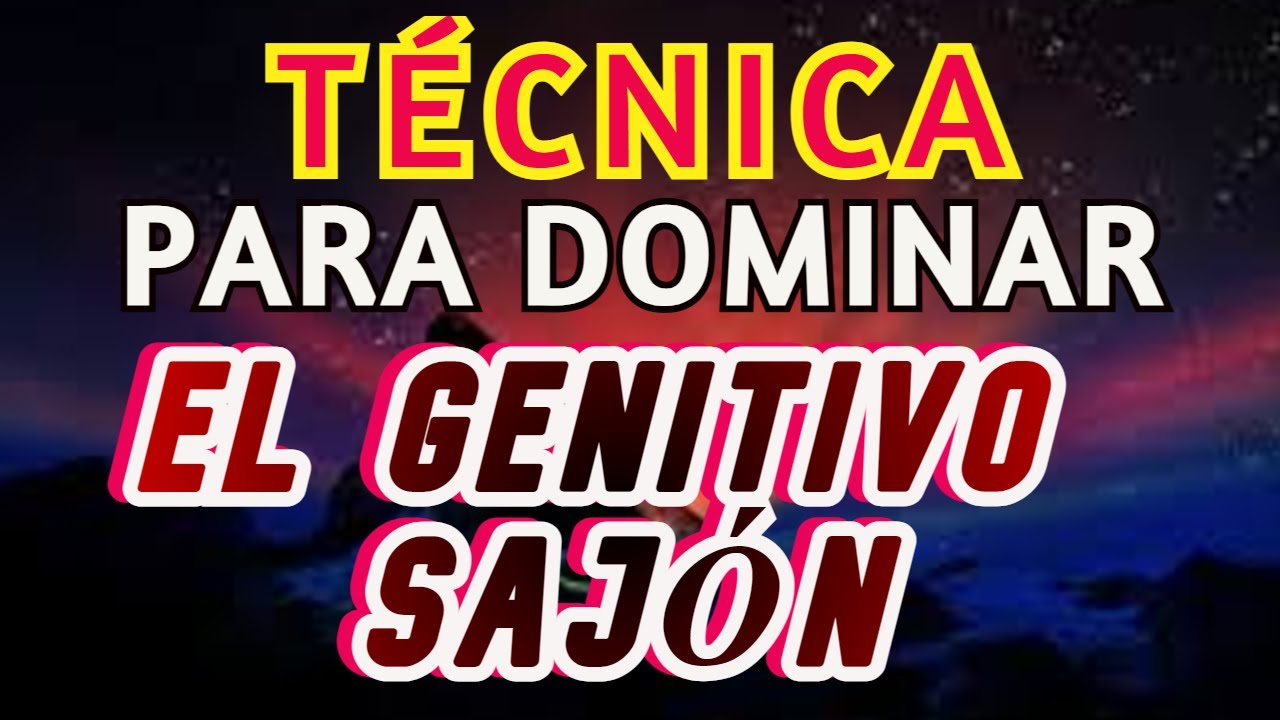 GENITIVO SAJON