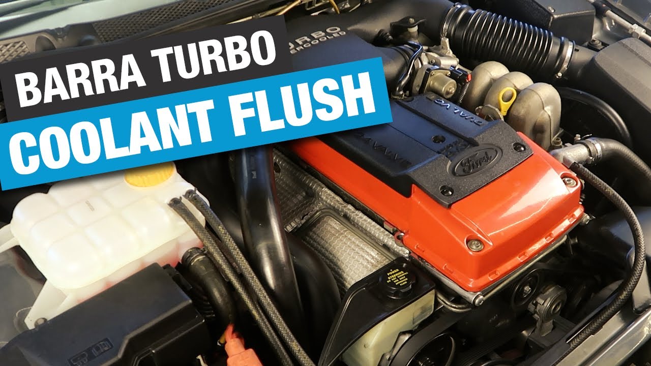 Промывка системы охлаждения на моем Ford BA Falcon XR6 Turbo