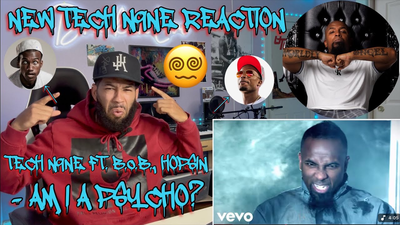 REACTING TO TECH N9NE - AM I A PSYCHO ft. B.O.B & HOPSIN 13 YEARS LATER! (REACTION!!!) #rap