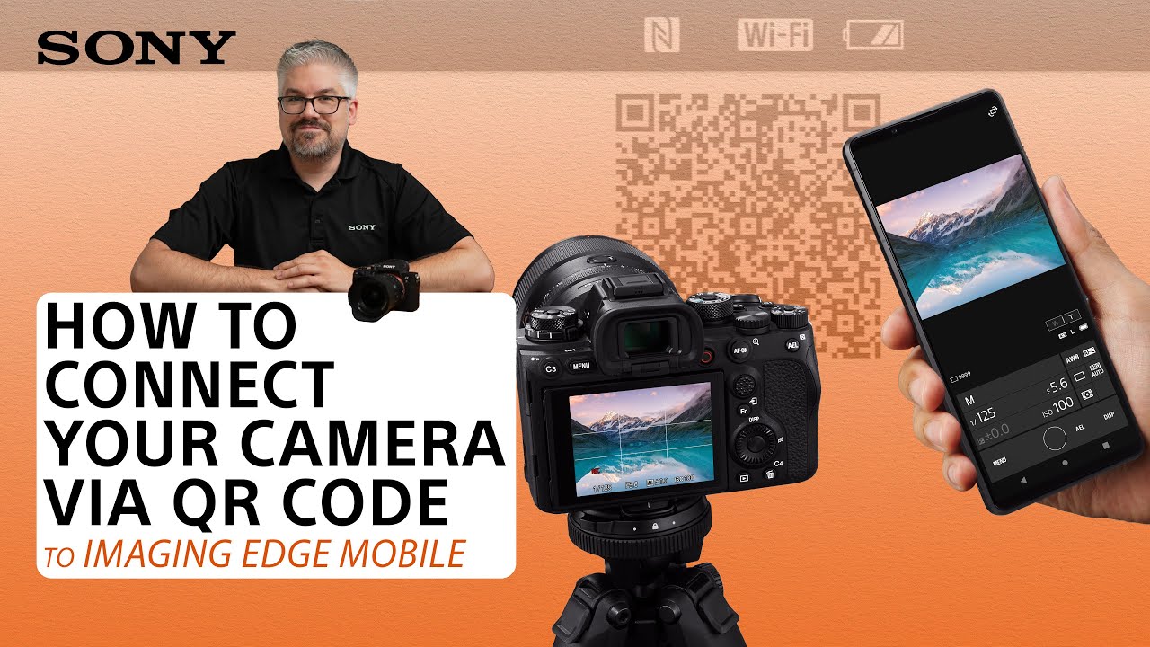 Sony | Как подключить камеру к Imaging Edge Mobile с помощью QR-кода