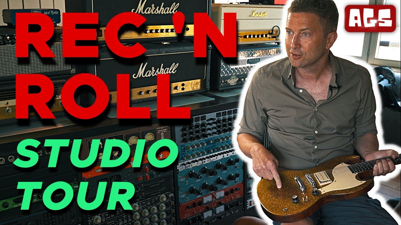 STUDIO TOUR : Rec'N Roll &agrave; Bruxelles - Studio de Charly De Schutter