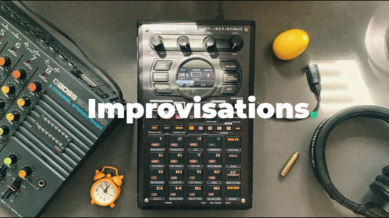 SP404 MK2: TR-Rec Mode Live Set Improvisation