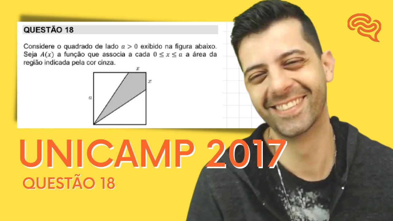 UNICAMP 2017 - Q18 - Considere o quadrado de lado