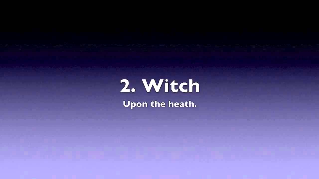 Witch Music / Macbeth Incidental Music / act 1 scene1