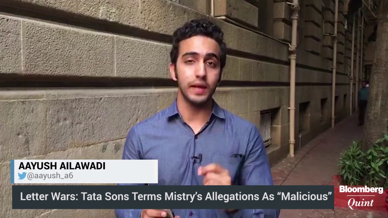 Tata Sons Says Mistry's Allegations Are 'Malicious