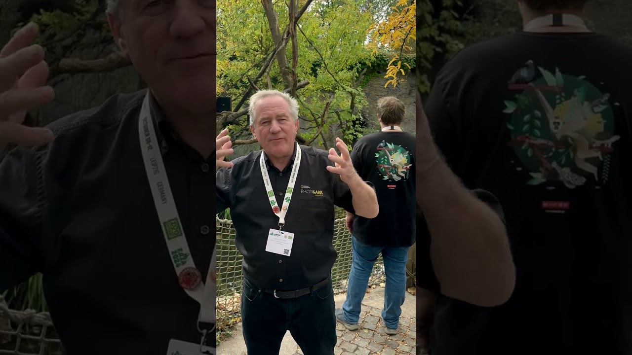 Joel Sartore advocates for good zoos and aquariums like EAZA's