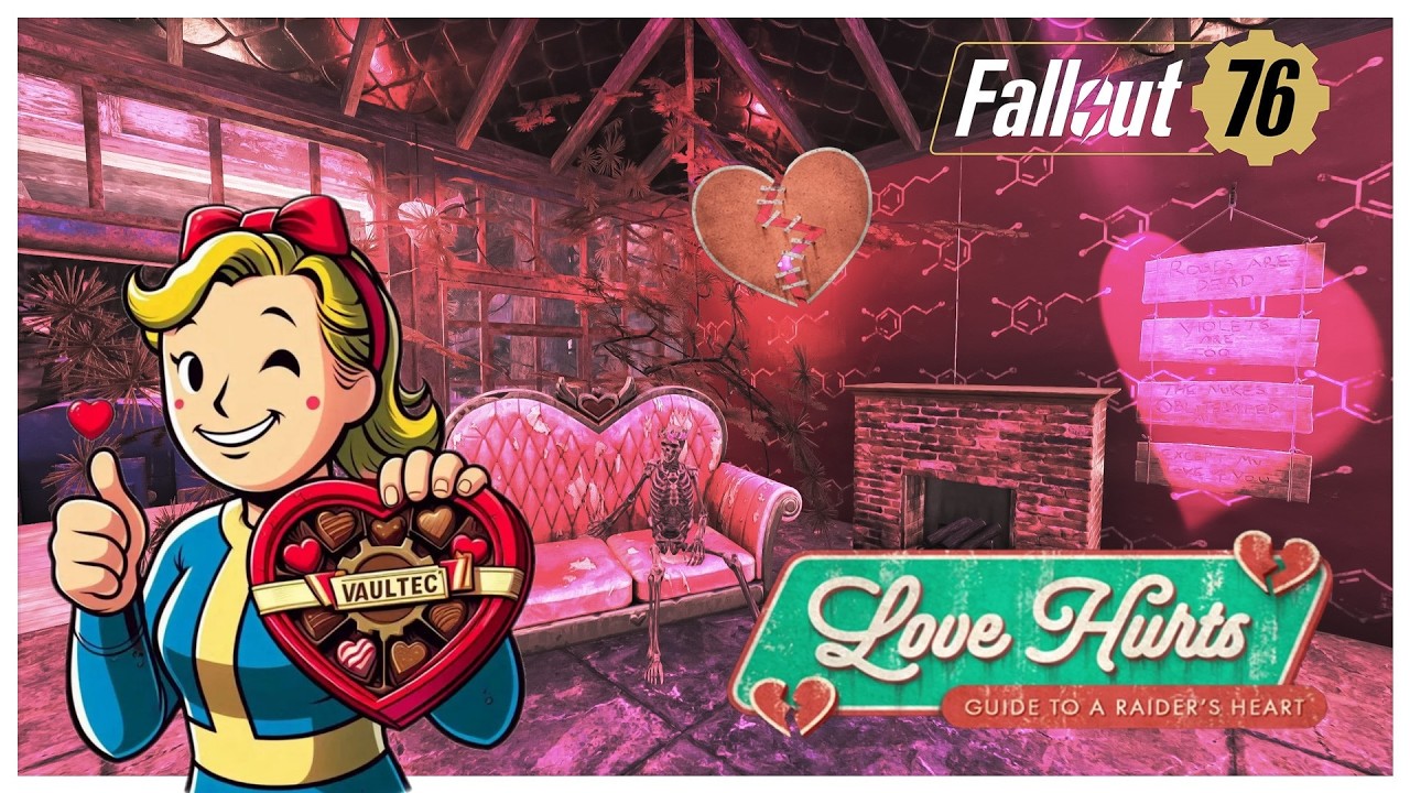 Love Hurts Event in Fallout 76!  #fallout76 #PS5 #MinkieMinx
