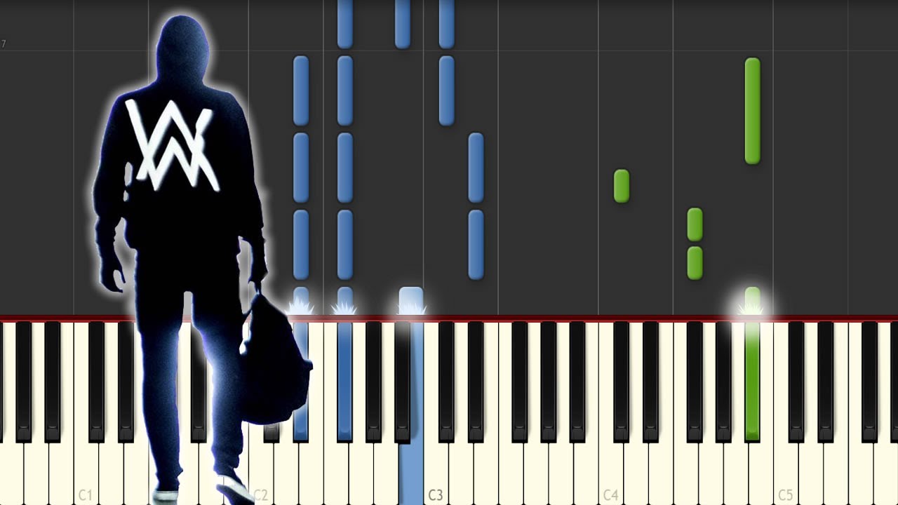 Alan Walker / FADED / Piano COVER / Partitura