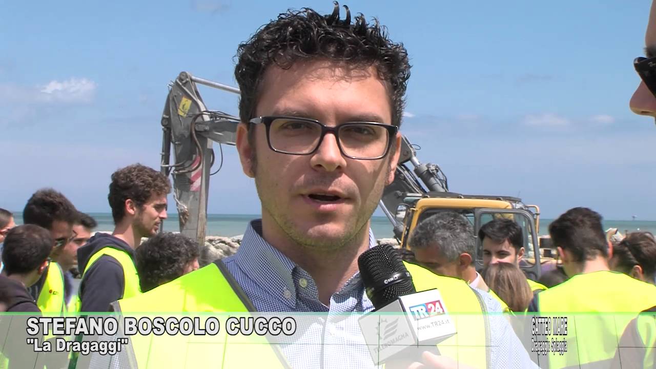 La Dragaggi srl - Speciale TG TeleRomagna INTEGRALE - Ripascimento Cesenatico 2016